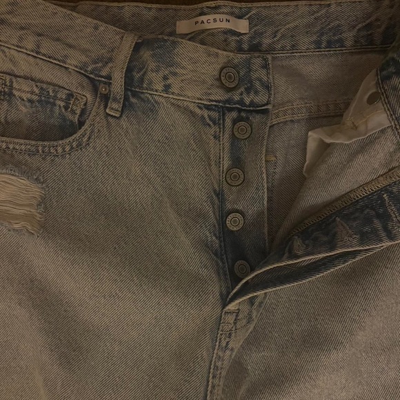 PACSUN HIGH RISE STRAIGHT JEANS🩵 - Picture 3 of 3
